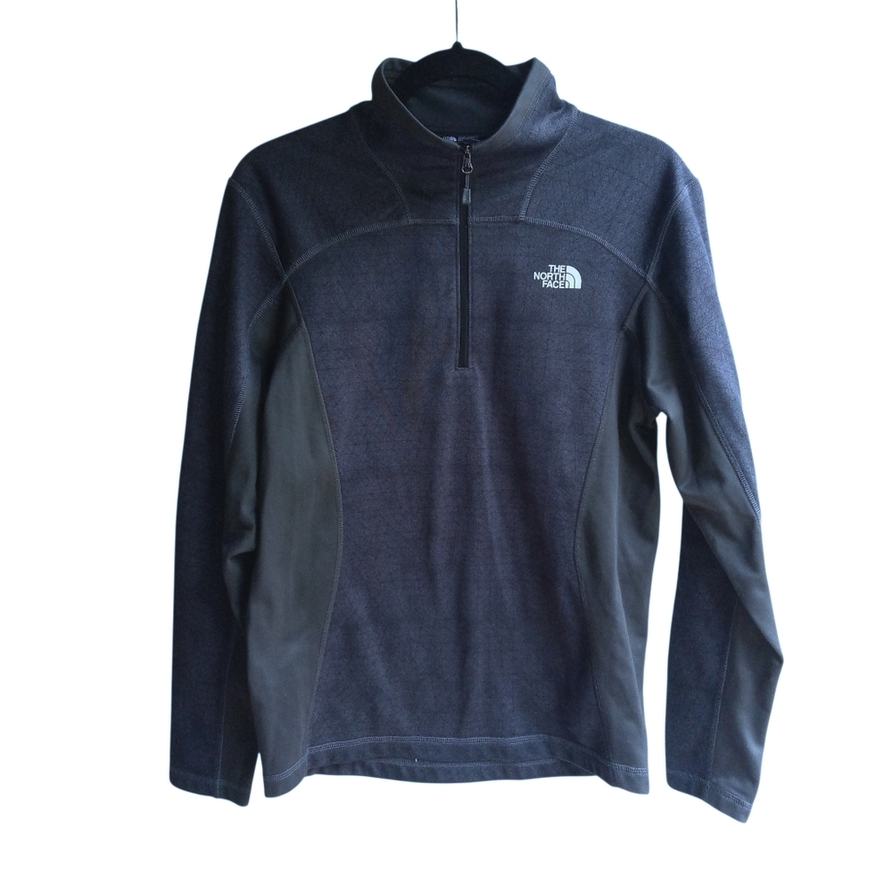 4/$10 The North Face Navy Blue Performance Pullover 1/4 Zip Men's Small